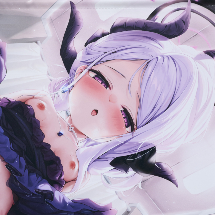 【レビュー】こくと ヒナ(たくし上げEX)タペストリー_バストアップ