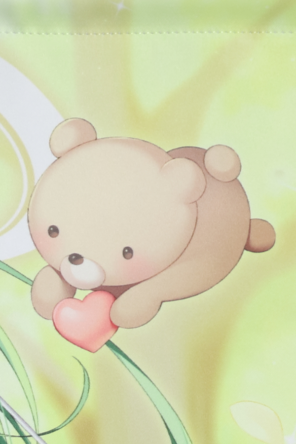 【レビュー】桐宮つるぎ 2025年8月15日「月刊女神第六弾」新規グッズ(成年向け) Wスエードタペストリー (猫りん堂)_くまちゃんその2