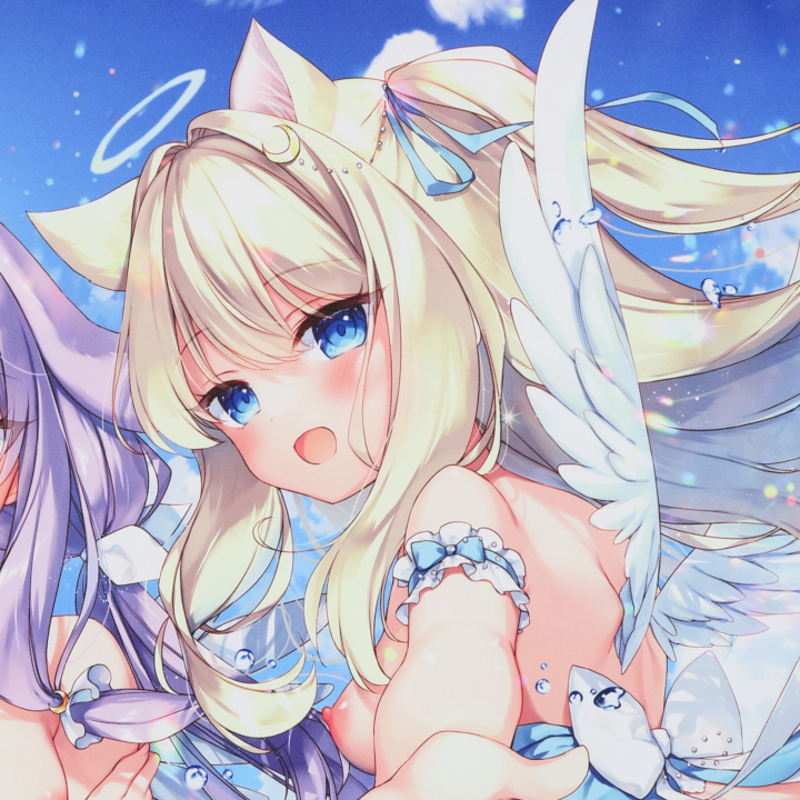【レビュー】イチリ SJ差分 天使達タペストリー (23.4ド)_アイミュちゃんバストアップ