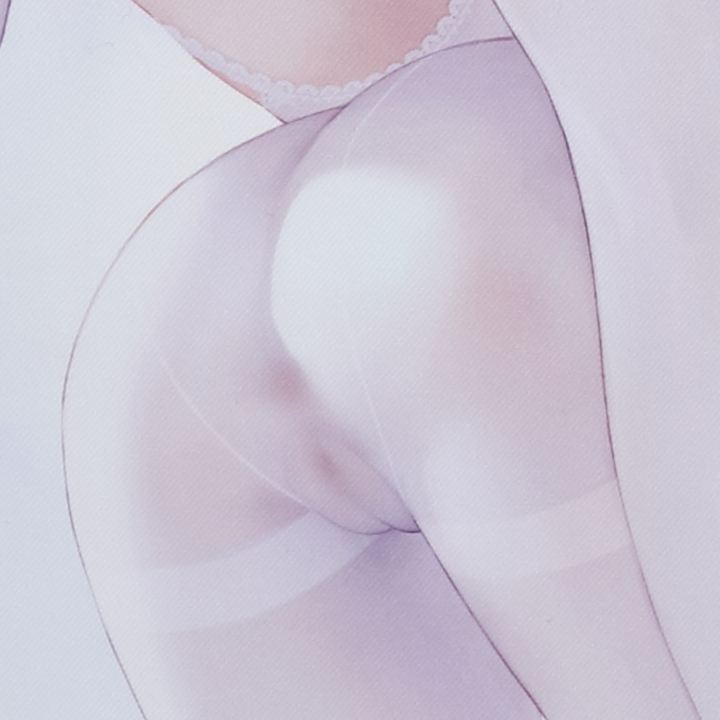 【レビュー】haku Shenhe&Keqing&Ganyu&Miko Tapestry Whitestockings (Momiji Works)_甘雨局部アップ