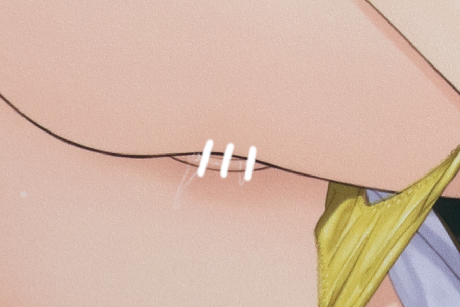 【レビュー】Tony コレクションタペストリーN8B(金連&瓶児)脱衣版 (T2-ART-ONLINE)_金蓮局部アップ