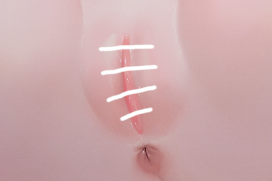 【レビュー】なまひゆ 栗村アイリ タペストリー （微SJあり） (foxmoonbow)_局部アップ