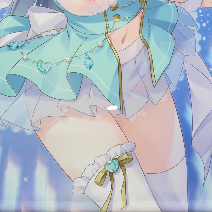 【レビュー】あめとゆき アイドルエメラルドちゃんタペストリー（R18ver） (あめ　のち　ゆき)_下半身アップ