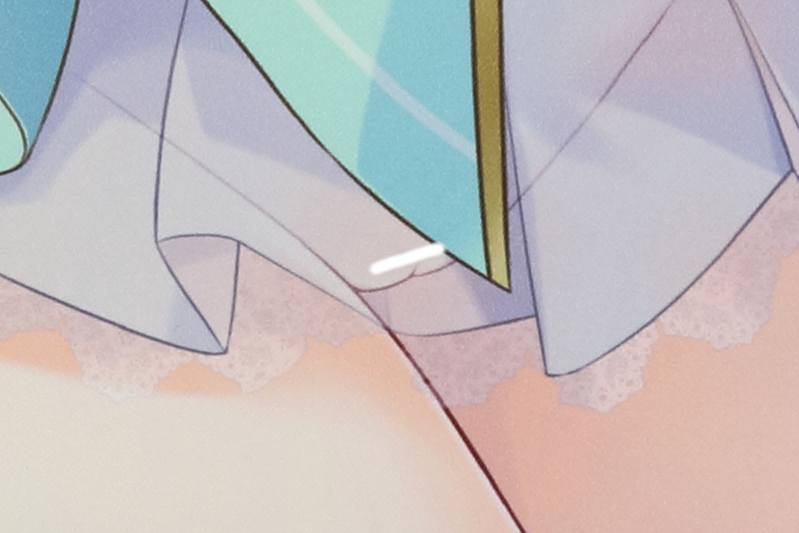 【レビュー】あめとゆき アイドルエメラルドちゃんタペストリー（R18ver） (あめ　のち　ゆき)_局部アップ