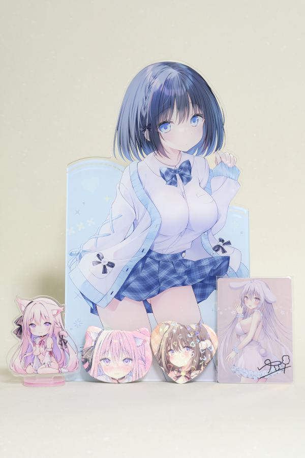 【レビュー】わたがしゆい 継続特典みゃあタペストリー (ゆいちゃんねる)_その他継続特典グッズ
