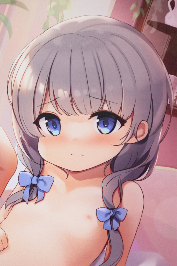 【レビュー】積木あけの 2021年1月掲載分 成年差分版 Wスエードタペストリー (うりぼうざっか店)_バストアップ