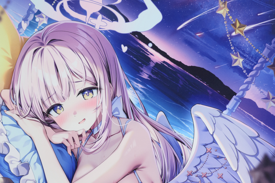 【レビュー】きのこむし 【成人向版】ミカ(水着)タペストリー (きのこむし(kinokomushi))_景色と一緒に