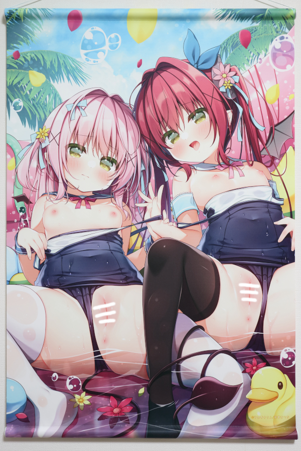 【レビュー】花宮なつか さっちゃん&あーちゃんサマータペストリー (うなぎやさん屋さん)_全体