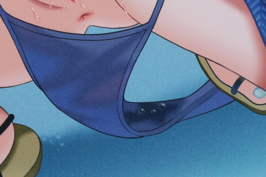 【レビュー】ミュシャ 花絵巻 Vol.2 (よめたん)_局部アップ_ボトムスアップ