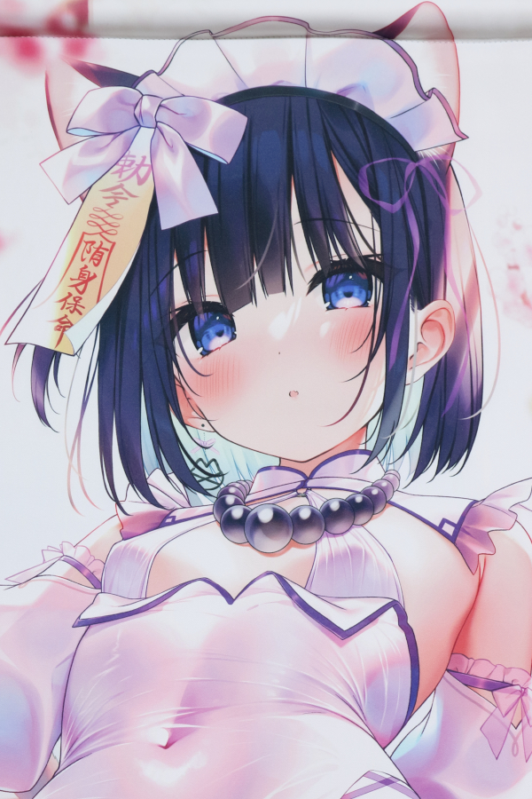 【レビュー】三輪フタバ めくれる舞菜タペストリー (三輪フタバBOOTH)_基本絵柄バストアップ